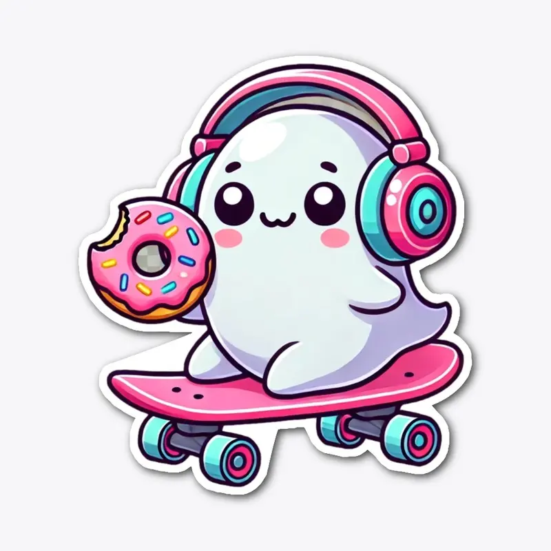 GHOSTS AND DONUTS SKATEBOARDING